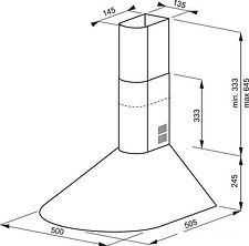 Кухонная вытяжка Hansa OKC5111MIH