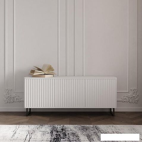 Тумба Shtabe Royal 5041 эко (белый/белый/черный)