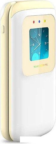 Кнопочный телефон TeXet TM-325 (молочный белый)