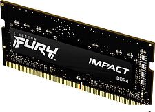 Оперативная память Kingston FURY Impact 8GB DDR4 SODIMM PC4-21300 KF426S15IB/8 Оперативная память Kingston FURY Impact 8GB DDR4 SODIMM PC4-21300 KF426S15IB/8