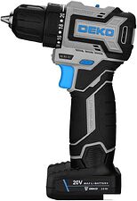 Дрель-шуруповерт Deko Sharker 20V PRO 084-1035 (с 2-мя АКБ, кейс)