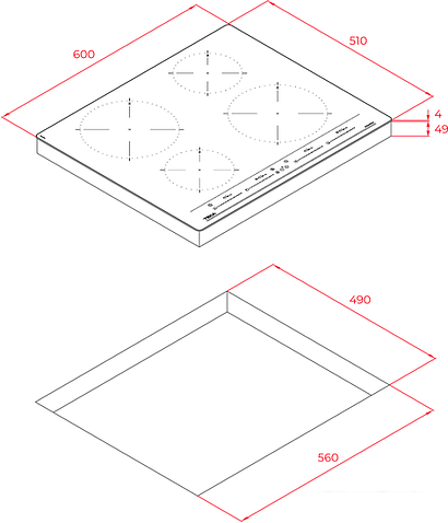 Варочная панель TEKA IBC 64320 MSP (черный)