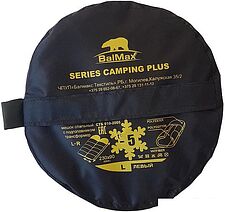 Спальный мешок BalMax Аляска Camping Plus -15 (левая молния, черный/хаки) Спальный мешок BalMax Аляска Camping Plus -15 (левая молния, черный/хаки)