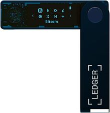Аппаратный криптокошелек Ledger Nano X (темно-синий)