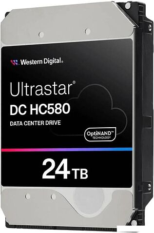 Жесткий диск WD Ultrastar DC HC580 24TB WUH722424ALE604