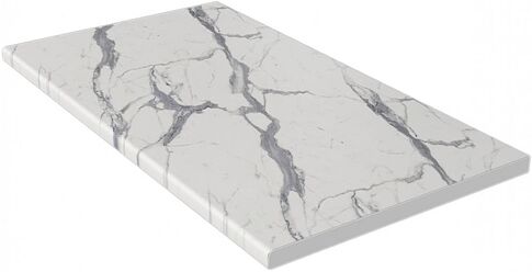 Готовая кухня Интерлиния Мила Лайт 1.2 (белый платинум/бетон портленд)