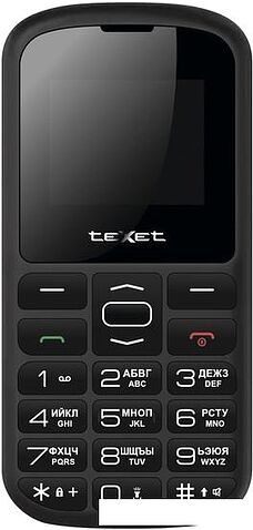 Кнопочный телефон TeXet TM-B316 (черный)