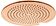 Верхний душ Valvex Dione Rose Gold 2445430