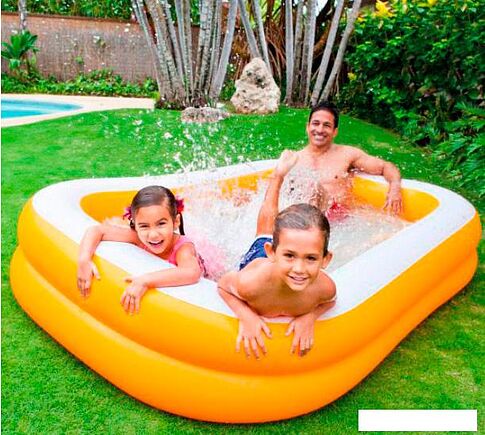 Надувной бассейн Intex Мандарин 229х147х46 [57181NP]