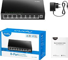 Неуправляемый коммутатор Cudy FS108 3.0