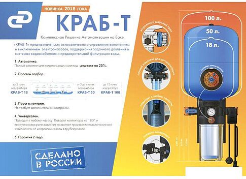 Насос Джилекс Краб-Т 50