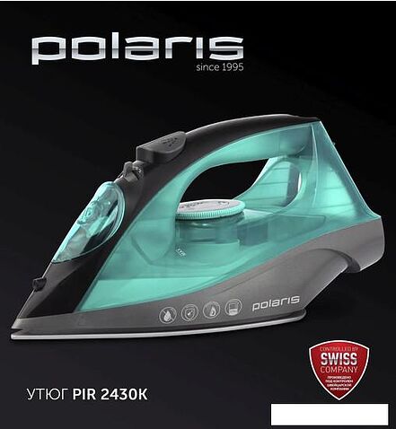 Утюг Polaris PIR 2430K (бирюзовый)