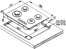 Варочная панель Indesit THP 642 W/IX/I RU Варочная панель Indesit THP 642 W/IX/I RU