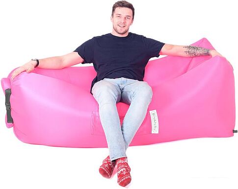Надувной шезлонг Биван 2.0 (розовый) [BVN17-ORGNL-PNK]