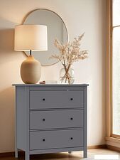 Комод Mio Tesoro Сага 3 ящика 2.08.02.020.4 (серый) Комод Mio Tesoro Сага 3 ящика 2.08.02.020.4 (серый)