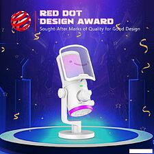 Проводной микрофон FIFINE TAM6 (белый)