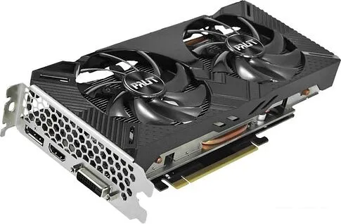 Видеокарта Palit GeForce GTX 1660 Ti Dual 6GB GDDR6 NE6166T018J9-1160C