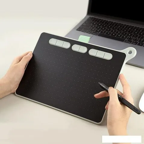 Графический планшет Parblo Ninos M (зеленый)