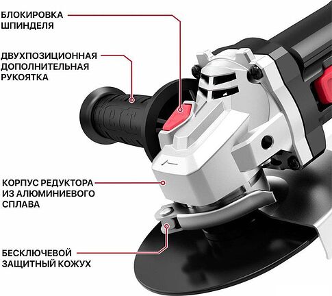 Угловая шлифмашина P.I.T. PWS125-C8