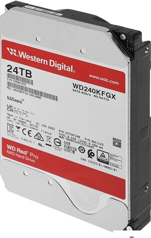 Жесткий диск WD Red Pro 24TB WD240KFGX