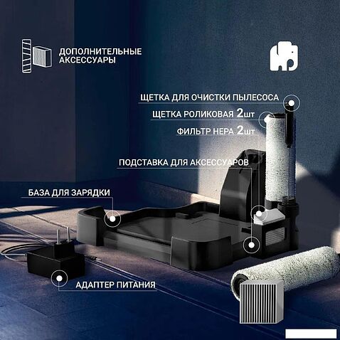Вертикальный моющий пылесос Vixter VFW-2040