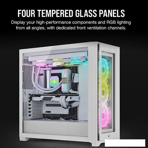 Корпус Corsair iCUE 5000X RGB QL Edition CC-9011233-WW