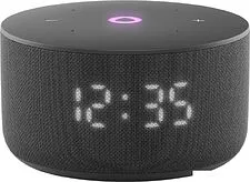 Умная колонка Яндекс Станция Мини 3 с часами (черный)