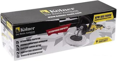 Угловая шлифмашина Kolner KPM 180/1400V