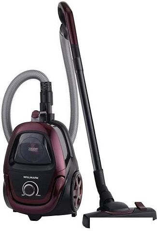 Пылесос Willmark VC-2630 CYM (бордовый)
