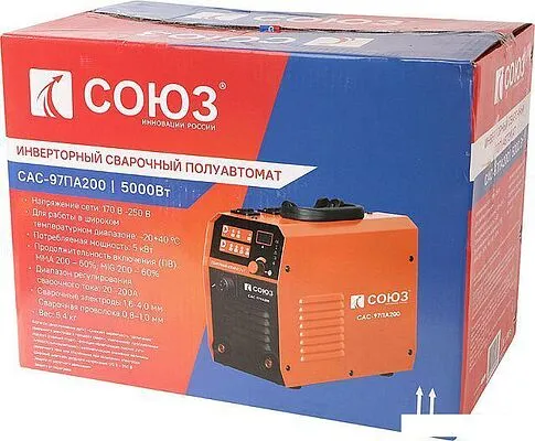 Сварочный инвертор Союз САС-97ПА200