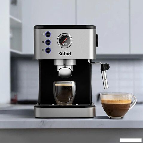 Рожковая кофеварка Kitfort KT-7295