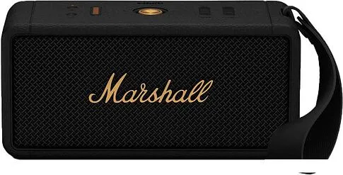 Беспроводная колонка Marshall Middleton (черный/латунь)