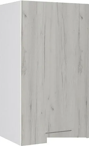 Шкаф навесной Артём-Мебель 400мм СН-114.26 (ДСП дуб крафт белый) Шкаф навесной Артём-Мебель 400мм СН-114.26 (ДСП дуб крафт белый)