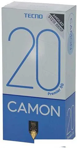 Смартфон Tecno Camon 20 Premier 5G 8GB/512GB (черный небосвод)