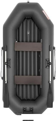 Моторно-гребная лодка Тонар Шкипер А260НТ (серый)