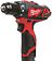 Дрель-шуруповерт Milwaukee M12 BDD-201C 4933479439 (с 1-м АКБ, кейс)