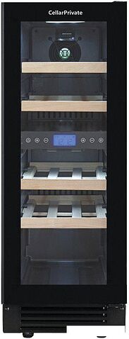Винный шкаф Cellar Private CP017-2TBH со скрытой ручкой