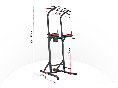 Турник с брусьями Unixfit Power Tower 150