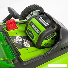 Колёсная газонокосилка Greenworks G40LM41K4 (с АКБ 4 Ah) Колёсная газонокосилка Greenworks G40LM41K4 (с АКБ 4 Ah)