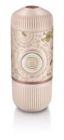 Ручная кофеварка WACACO Nanopresso Dark Soul Pink + Case