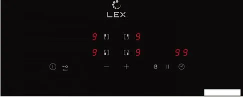 Варочная панель LEX EVI 640A BL