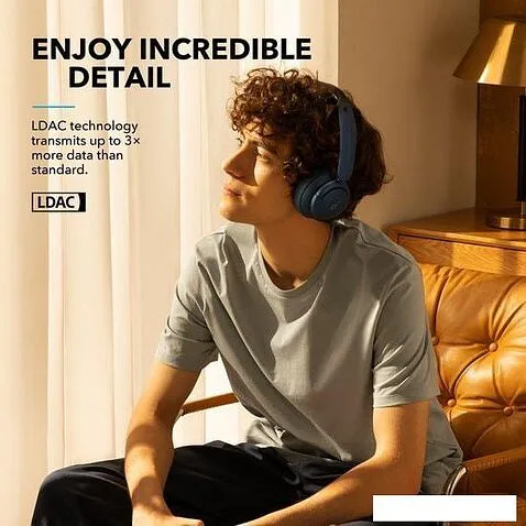 Наушники Anker SoundCore Life Q35 (темно-синий)