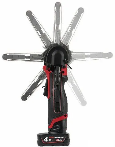 Ленточная шлифмашина Milwaukee M12 Fuel FBFL10-402B (с 2-мя АКБ, сумка)