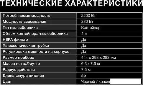 Пылесос Hyundai HYV-C2640
