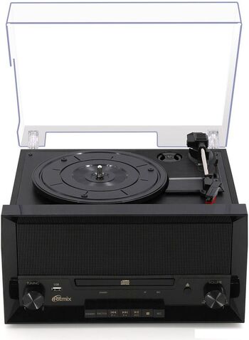 Многофункциональный аудиоцентр Ritmix LP-400B (черный)