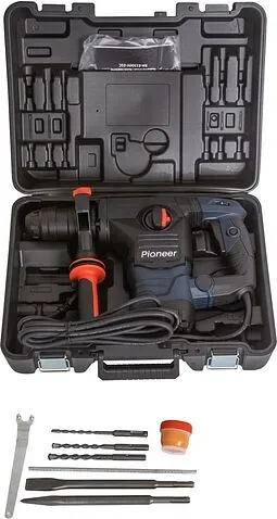Перфоратор Pioneer Tools RH-E1500V-01C (кейс)