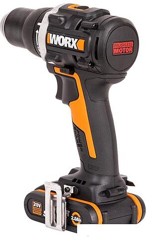 Дрель-шуруповерт Worx WX102 (с 2-мя АКБ, кейс)