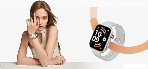 Умные часы Xiaomi Redmi Watch 6 M2523W1 (серебристый, международная версия)