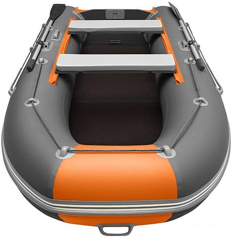 Моторная лодка Roger Boat Hunter 3200 (без киля, графит/оранжевый)