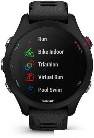 Умные часы Garmin Forerunner 255S Music 41 мм (черный)